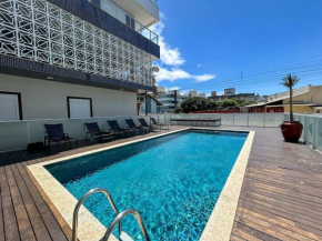 193 - Lindo Apto Garden com 3 quartos e piscina a 50mts do mar em Mariscal